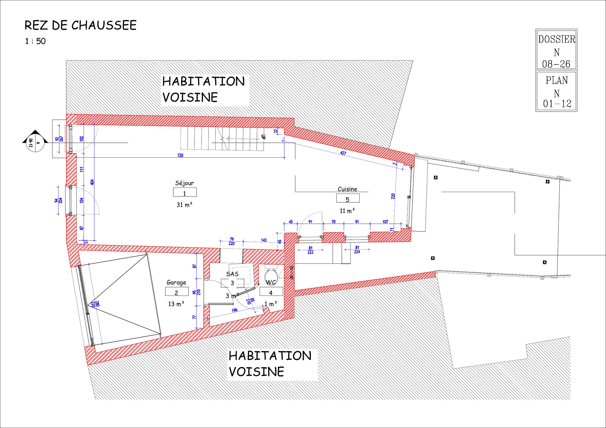Plan rez-de-chaussée